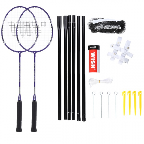 HMS Set reketa za badminton WISH Alumtec 4466, ljubičasti 