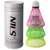 HMS Badminton loptice NILS NBL6103 višebojne 3 kom 