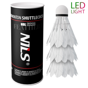 HMS Feather badminton loptice NILS NBL6223 sa LED 3 kom 