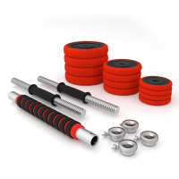 HMS set bučica od lijevanog željeza SGGX20 20 kg HMS set bučica od lijevanog željeza SGGX20 20 kg