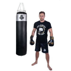 Boxovací pytel DBX BUSHIDO SBRX 130/30cm 60kg stříbrný 