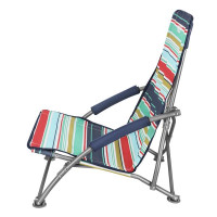 Ležaljka za plažu NILS Camp NC3035 crveno/plava 