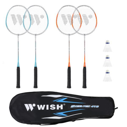 HMS Set reketa za badminton WISH Steeltec 416K, HMS Set reketa za badminton WISH Steeltec 416K,