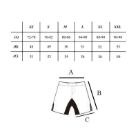 HMS kratke hlače DBX BUSHIDO Blood HMS kratke hlače DBX BUSHIDO Blood