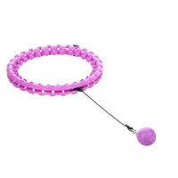 HMS Masažni hula hoop HHW12 velika veličina s ljubičastim utezima HMS Masažni hula hoop HHW12 velika veličina s ljubičastim utezima