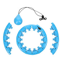 HMS Masažni hula hoop FH01 s utezima plavi HMS Masažni hula hoop FH01 s utezima plavi