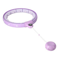 HMS Masažni hula hoop FH02 s utezima i kontra ljubičasta HMS Masažni hula hoop FH02 s utezima i kontra ljubičasta