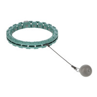 HMS Masažni hula hoop FH04 s utegom i kontra zelenim HMS Masažni hula hoop FH04 s utegom i kontra zelenim