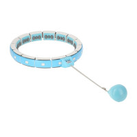 HMS Masažni hula hoop FH06 s utezima i kontra plavi HMS Masažni hula hoop FH06 s utezima i kontra plavi