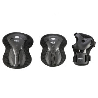 H8334 CRNI SET ŠTITNIKA VELIČINE S NILS EXTREME