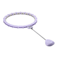 HMS Masažni hula hoop HHM14 s utezima i kontra ljubičasta HMS Masažni hula hoop HHM14 s utezima i kontra ljubičasta