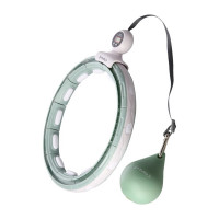 HMS Masažni hula hoop HHM15 s utegom, magnetima i brojačem zeleni HMS Masažni hula hoop HHM15 s utegom, magnetima i brojačem zeleni