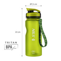 HMS Tritan boca za piće NILS Camp NC1740 600 ml zelena HMS Tritan boca za piće NILS Camp NC1740 600 ml zelena