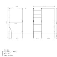 HMS Vanjske ljestve i trapez MARBO MO-Z4 HMS Vanjske ljestve i trapez MARBO MO-Z4