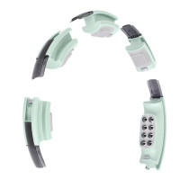 HMS Masažni hula hoop HHM13 s utegom, magnetima i brojačem zeleni HMS Masažni hula hoop HHM13 s utegom, magnetima i brojačem zeleni