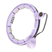 HMS Masažni hula hoop HHM13 s utegom, magnetima i kontra ljubičastom bojom HMS Masažni hula hoop HHM13 s utegom, magnetima i kontra ljubičastom bojom