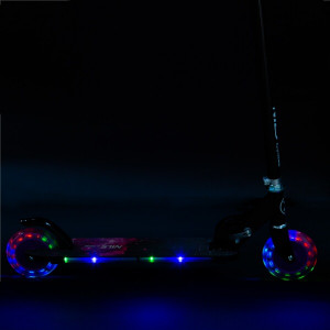 HMS Sklopivi romobil NILS Extreme HD025 LED ljubičasta 