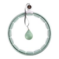 HMS Masažni hula hoop set HHM15 s utegom, magnetima i brojačem te pojasom za mršavljenje BR163 zelena HMS Masažni hula hoop set HHM15 s utegom, magnetima i brojačem te pojasom za mršavljenje BR163 zelena