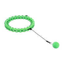HMS Masažni hula hoop HHW01 s utegom zelene boje HMS Masažni hula hoop HHW01 s utegom zelene boje