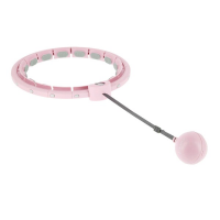 HMS Masažni hula hoop set HHW09 s utezima i brojačem i pojasom za mršavljenje BR163 roza HMS Masažni hula hoop set HHW09 s utezima i brojačem i pojasom za mršavljenje BR163 roza