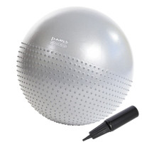 HMS Masažna gimnastička lopta YB03N 65 cm svijetlo siva HMS Masažna gimnastička lopta YB03N 65 cm svijetlo siva