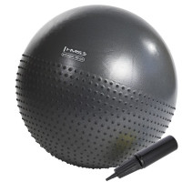 HMS Masažna gimnastička lopta YB03N 75 cm crna HMS Masažna gimnastička lopta YB03N 75 cm crna