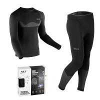 HMS Set muškog funkcionalnog rublja NILS BTZ0464 Magnus crni HMS Set muškog funkcionalnog rublja NILS BTZ0464 Magnus crni