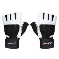 HMS Fitness rukavice RST04 bijele 