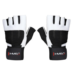 HMS Fitness rukavice RST04 bijele. M 