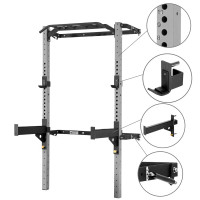 HMS Sklopivi kavez za čvrstoću - Power Rack KLT23 sivi HMS Sklopivi kavez za čvrstoću - Power Rack KLT23 sivi