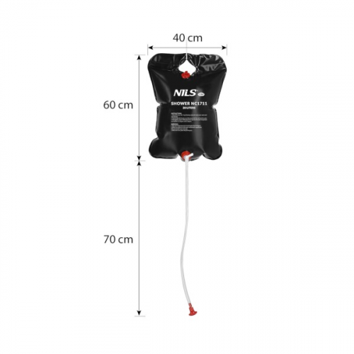 HMS Camping solarni tuš NILS Camp NC1711 20L 