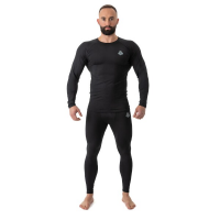 HMS Muška majica za trening DBX BUSHIDO Rashguard RSL Black HMS Muška majica za trening DBX BUSHIDO Rashguard RSL Black