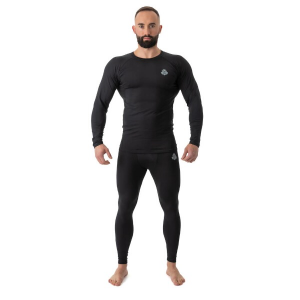 HMS Muška majica za trening DBX BUSHIDO Rashguard RSL Black 