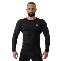 HMS Muška majica za trening DBX BUSHIDO Rashguard RSL Black HMS Muška majica za trening DBX BUSHIDO Rashguard RSL Black