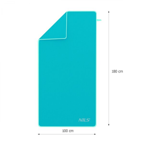 HMS Ručnik od mikrofibre NILS NCR12 morsko/zeleni 