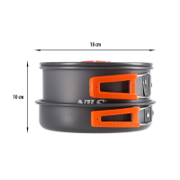 HMS Set posuđa za kampiranje NILS Camp NC1782 HMS Set posuđa za kampiranje NILS Camp NC1782