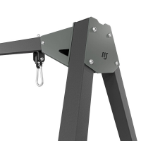 HMS Čelična konstrukcija za vrtnu ljuljačku s okvirom za penjanje / ljestvama MARBO MO-Z6 HMS Čelična konstrukcija za vrtnu ljuljačku s okvirom za penjanje / ljestvama MARBO MO-Z6