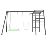 HMS Čelična konstrukcija za vrtne ljuljačke s okvirom za penjanje / ljestvama MARBO MO-Z7 