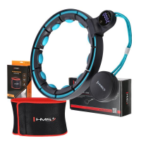 HMS Masažni hula hoop set s utegom HHM17 i pojasom za mršavljenje BR163 crno/tirkizno HMS Masažni hula hoop set s utegom HHM17 i pojasom za mršavljenje BR163 crno/tirkizno