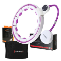 HMS Masažni hula hoop set s utegom HHM17 i pojasom za mršavljenje BR163 bijelo/ljubičasto HMS Masažni hula hoop set s utegom HHM17 i pojasom za mršavljenje BR163 bijelo/ljubičasto