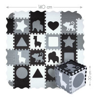 HMS Dječja pjenasta puzzle podloga NILS Fun MD03 siva HMS Dječja pjenasta puzzle podloga NILS Fun MD03 siva
