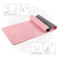 HMS prostirka za jogu YM10 svijetlo ružičasta HMS prostirka za jogu YM10 svijetlo ružičasta