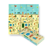 HMS Dječja sklopiva pjenasta prostirka NILS Fun MD04 City 