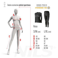 HMS Žensko funkcionalno rublje NILS BTS0062 ROSA crno HMS Žensko funkcionalno rublje NILS BTS0062 ROSA crno