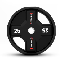 HMS olimpijski poliuretanski disk TPC25 25 kg 