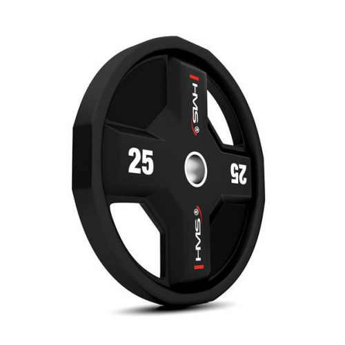 HMS olimpijski poliuretanski disk TPC25 25 kg 