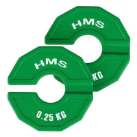 HMS Progresivni dodatni diskovi TSN25 2 x 0,25 kg HMS Progresivni dodatni diskovi TSN25 2 x 0,25 kg