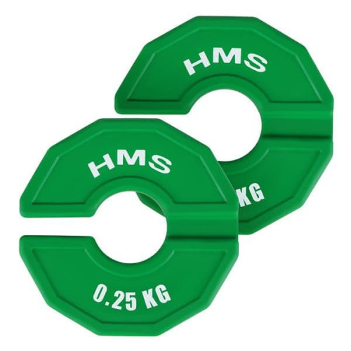 HMS Progresivni dodatni diskovi TSN25 2 x 0,25 kg HMS Progresivni dodatni diskovi TSN25 2 x 0,25 kg