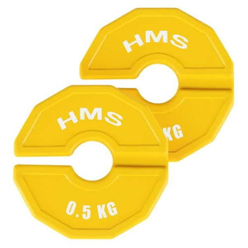 HMS Progresivni dodatni diskovi TSN50 2 x 0,5 kg HMS Progresivni dodatni diskovi TSN50 2 x 0,5 kg