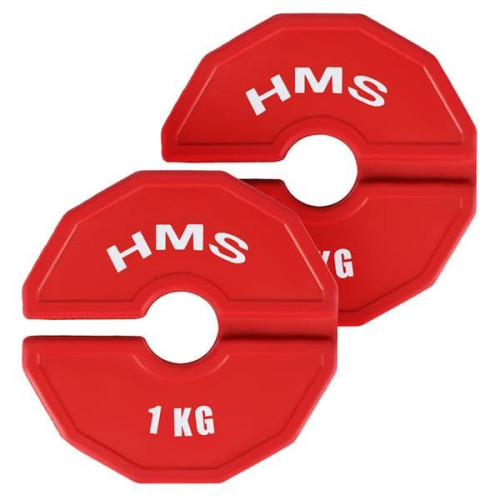 HMS Progresivni dodatni diskovi TSN100 2 x 1 kg HMS Progresivni dodatni diskovi TSN100 2 x 1 kg